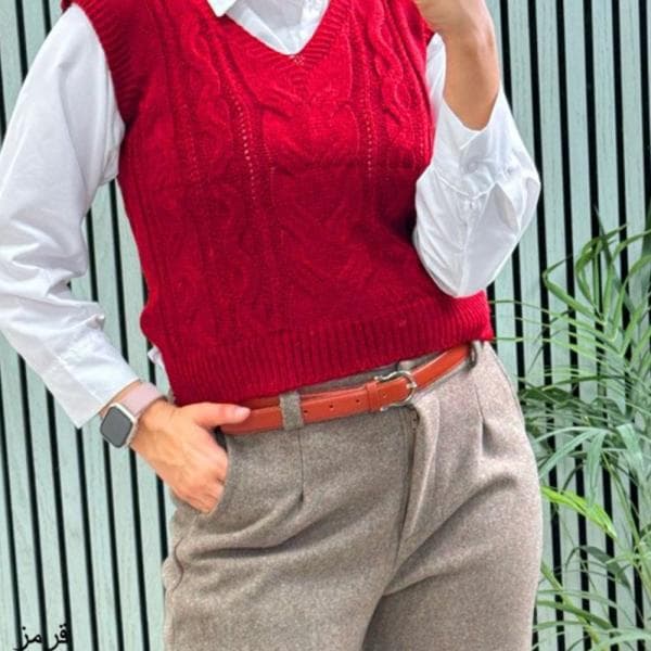 ژیله زنانه بافت نخ ترک - تصویر 10