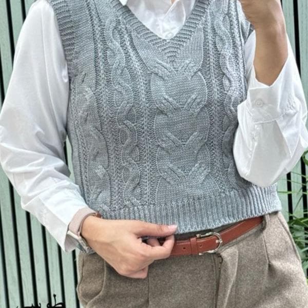 ژیله زنانه بافت نخ ترک - تصویر 8