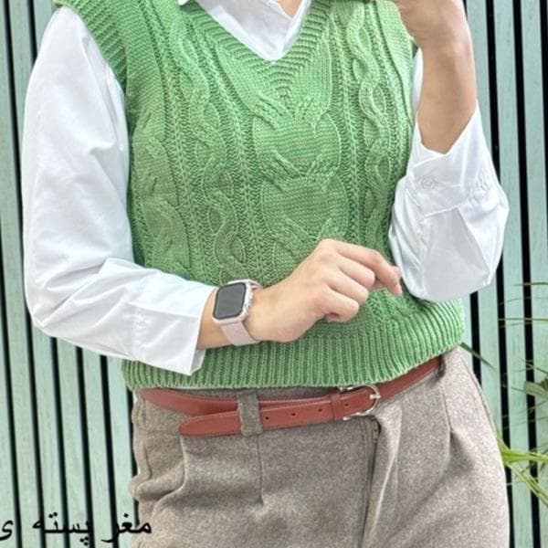 ژیله زنانه بافت نخ ترک - تصویر 20