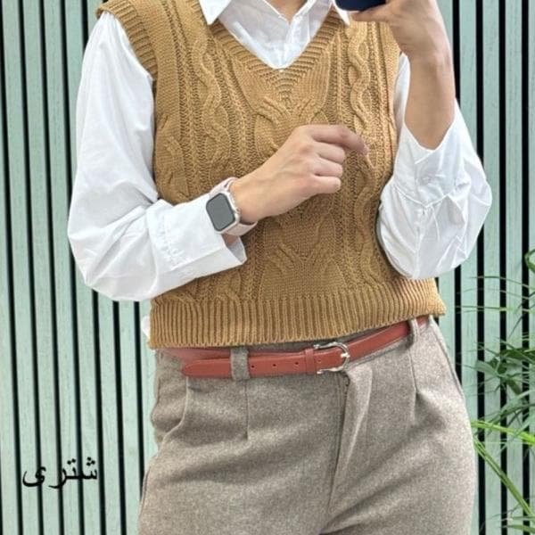 ژیله زنانه بافت نخ ترک - تصویر 19