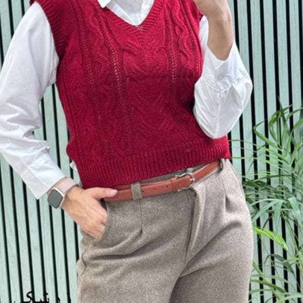 ژیله زنانه بافت نخ ترک - تصویر 15