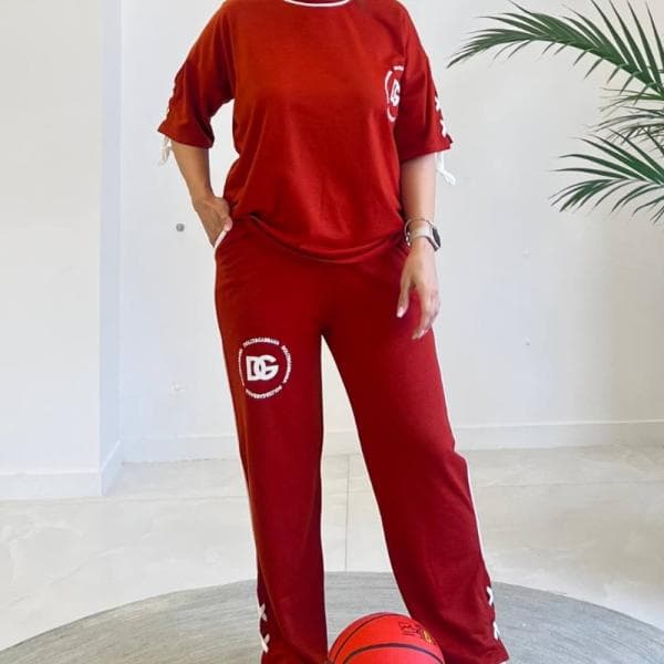 ست زنانه طرح DG کد 10842 - تصویر 3