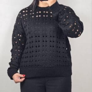 بلوز ژور قلبی پایین کشباف کد 3034