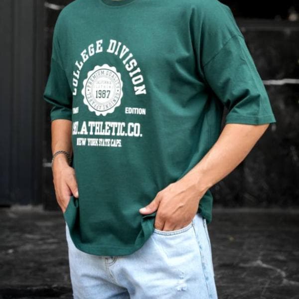 تیشرت باکسی چاپی - تصویر 1