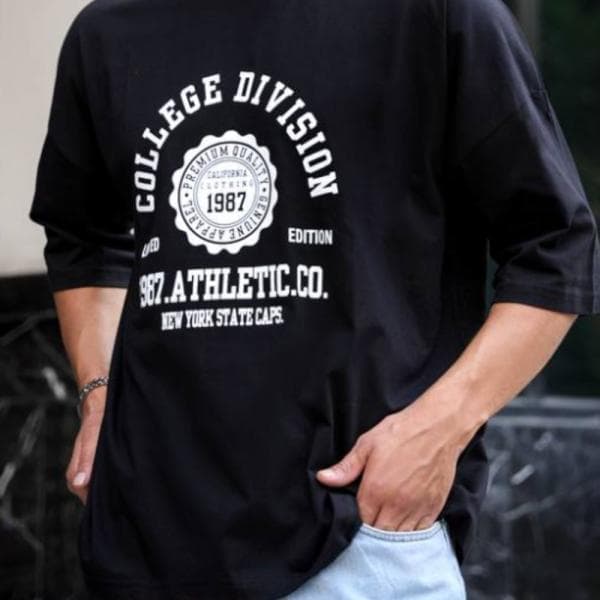 تیشرت باکسی چاپی - تصویر 2