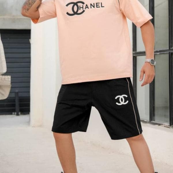 ست تیشرت وشلوارک مردانه - تصویر 1