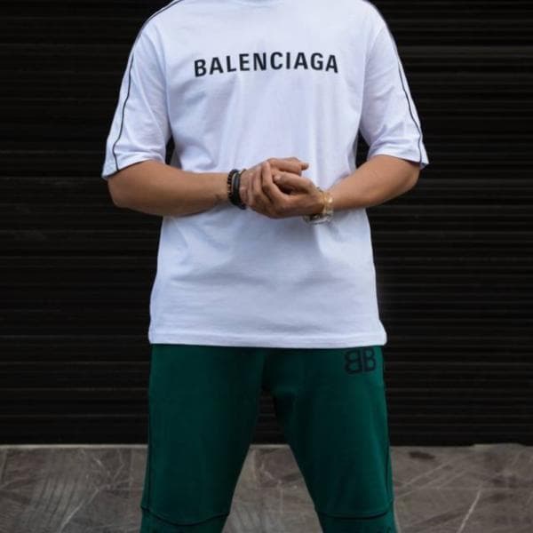 ست تیشرت و شلوارک مردانه طرح بالنسیاگا - تصویر 1