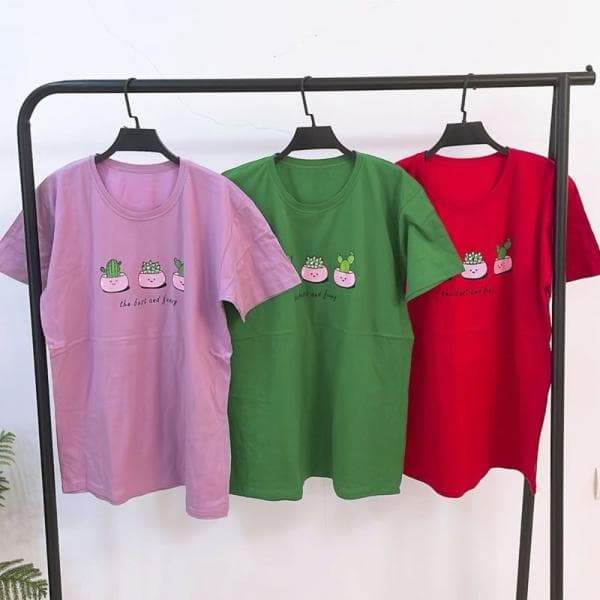 تیشرت نخپنبه سوپر  کاکتوس - تصویر 1