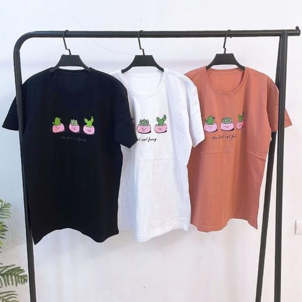 تیشرت نخپنبه سوپر  کاکتوس - تصویر 2