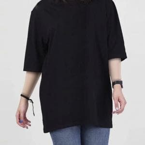 تیشرت لانگ نخ پنبه