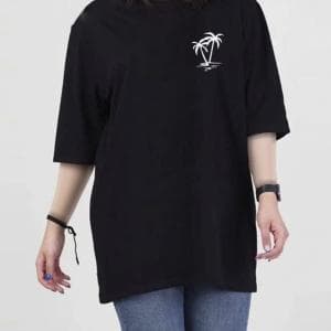 تیشرت لانگ نخ پنبه