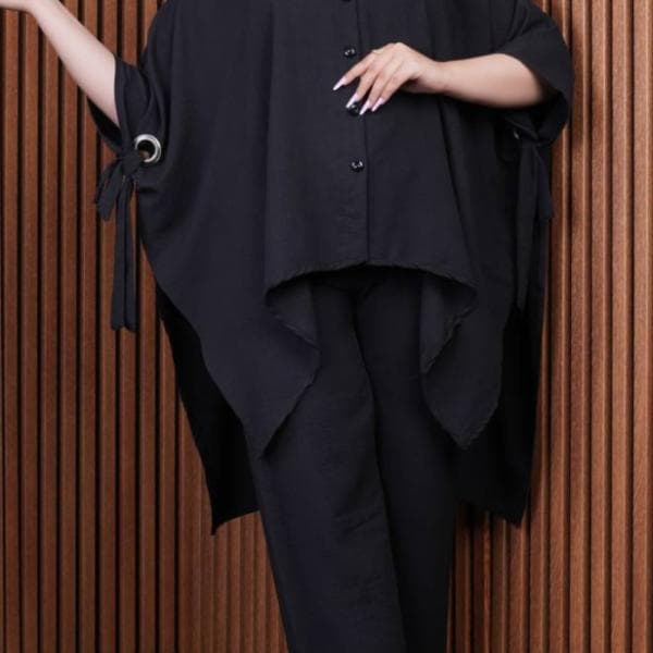 ست مانتو شلوار پانچ - تصویر 1