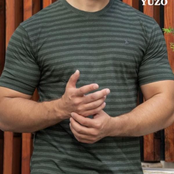 تیشرت پنبه ویژه رینگِر اعلاء یقه گرد - تصویر 2