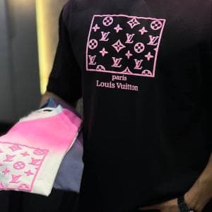 تی‌شرت باکسی پارچه دو نخ گرم بالا