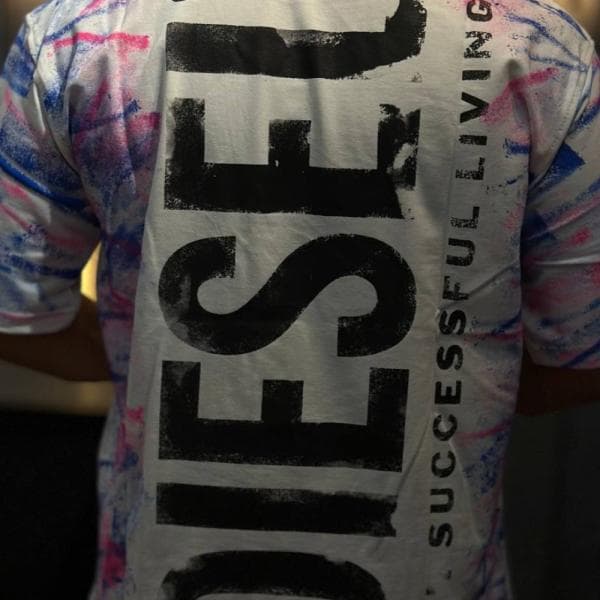 تی‌شرت باکسی پارچه دو نخ گرم بالا - تصویر 2