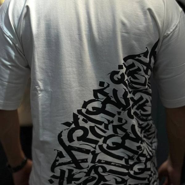 تی‌شرت باکسی پارچه دو نخ گرم بالا - تصویر 2