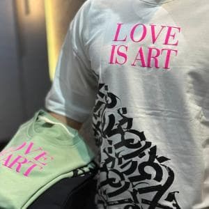 تی‌شرت باکسی پارچه دو نخ گرم بالا