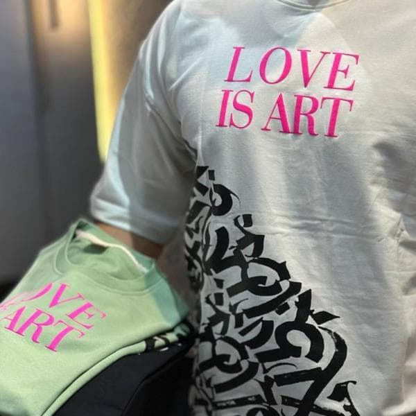 تی‌شرت باکسی پارچه دو نخ گرم بالا - تصویر 1