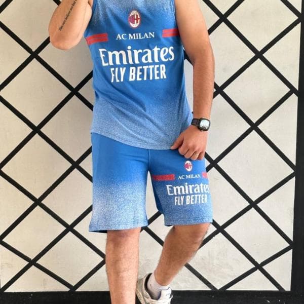 ست رکابی شلوارک پنبه - تصویر 2