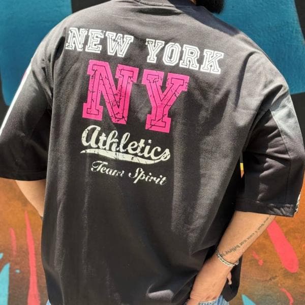 تی شرت پنبه نخ ۲۸ گرم بالا - تصویر 2