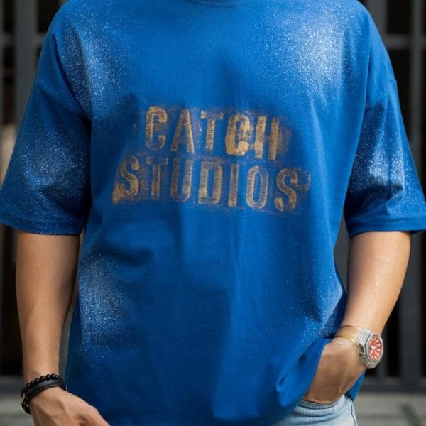 تیشرت باکسی پنبه - تصویر 1