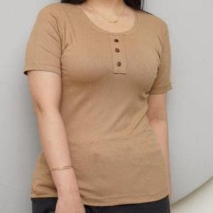 تیشرت یقه 3 دکمه