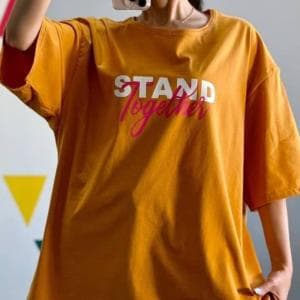 تیشرت لانگ چاپی