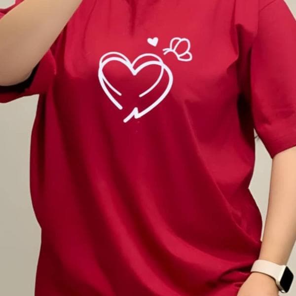 تیشرت لانگ چاپی - تصویر 1