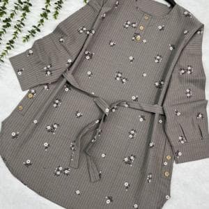 تونیک بغل نقاب لینن