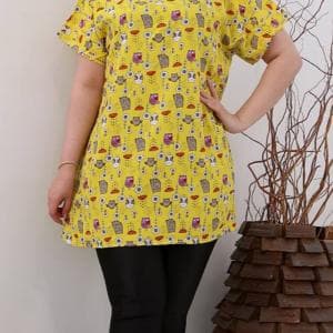 تیشرت نخی سایز دو