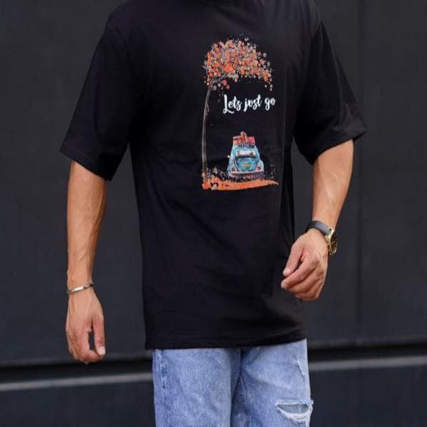 تیشرت پنبه چاپی تی دی اف - تصویر 2