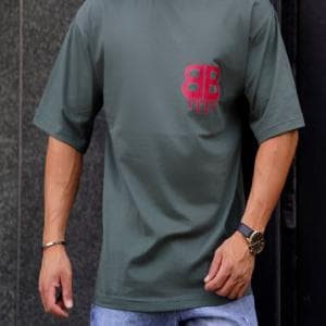 تیشرت پنبه چاپی تی دی اف