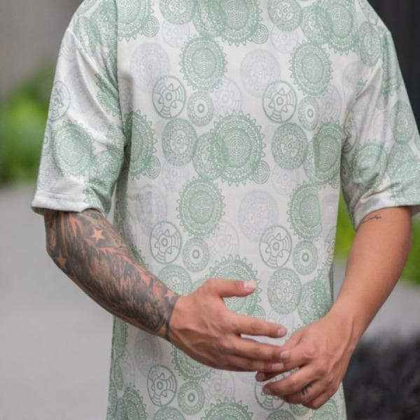 تیشرت مراکشی طرح دار - تصویر 2