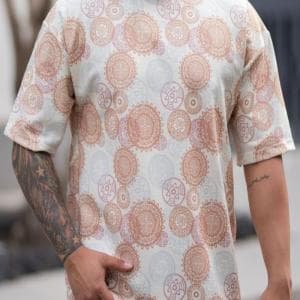 تیشرت مراکشی طرح دار