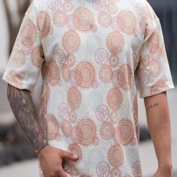 تیشرت مراکشی طرح دار - تصویر 1