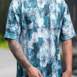 تیشرت مراکشی طرح دار