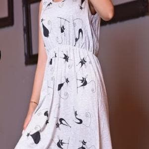 سارافن جلو چاپ گربه کد 4293