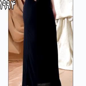 دامن ریون مشکی  ماهی کد 1994