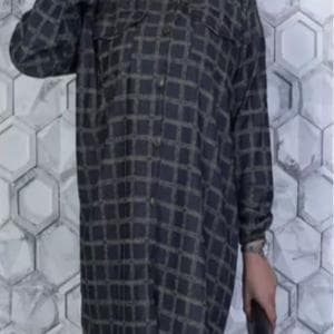 مانتو قواره دار کمینو تنسل چاپی کد ۶۵۵۱