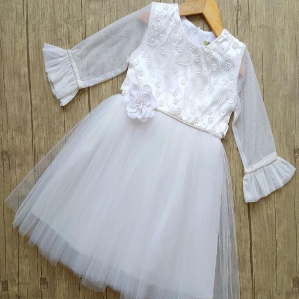 سارافن مجلسی آستین تور - تصویر 1