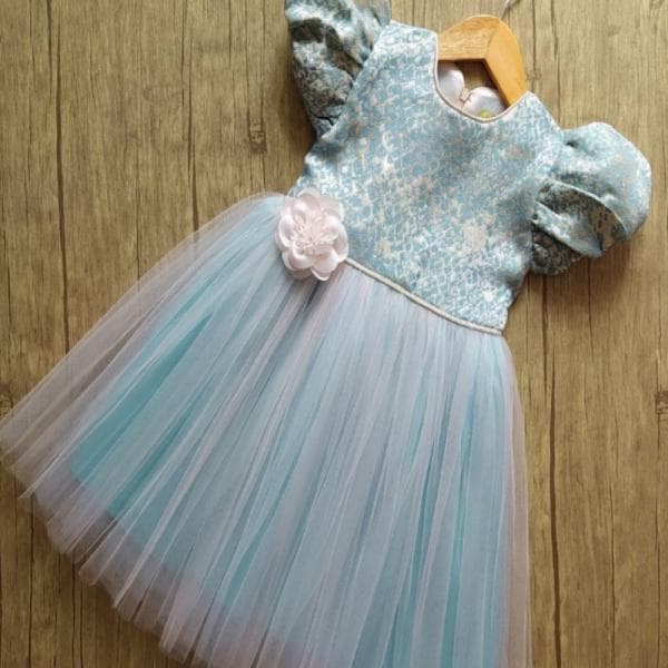 سارافن مجلسی آستین پفی - تصویر 1