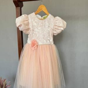 سارافن مجلسی آستین پفی