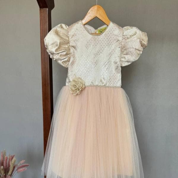 سارافن مجلسی آستین پفی - تصویر 1