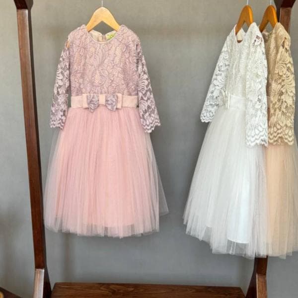 پیراهن مجلسی آستین سه ربع - تصویر 2