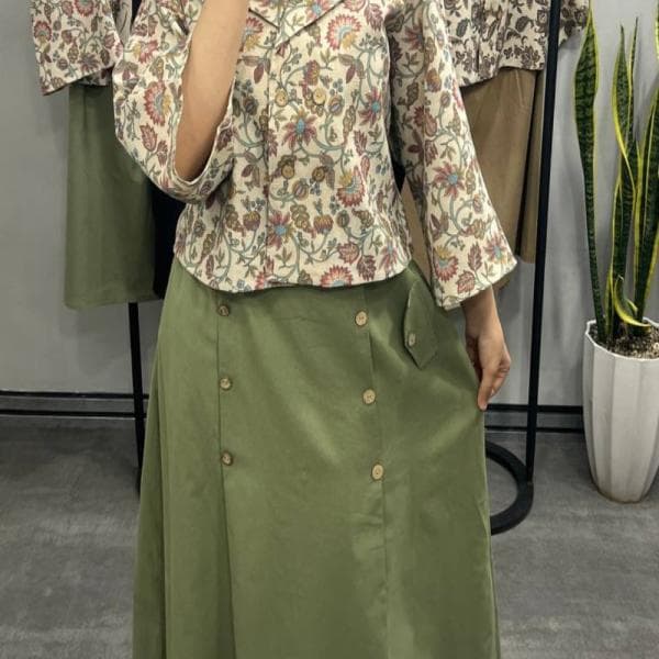 کت دامن طرح دار - تصویر 1