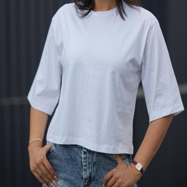 کراپ باکسی پنبه - تصویر 1