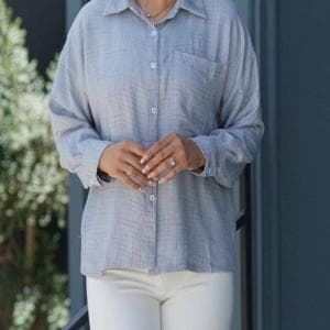 شومیز نخی چهارخونه‌ صوفیا