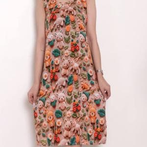 سارافن سر شونه چین نخی