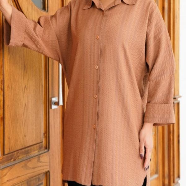 شومیز کیمونو آستین پاکتی - تصویر 1