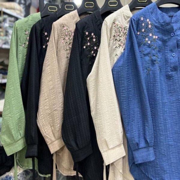 تونیک گلدوزی